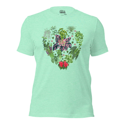 Heart Plant T Shirt for Men or Women