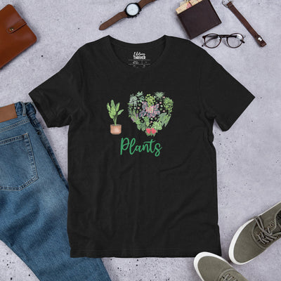 I Heart Plants T Shirt for Men or Women