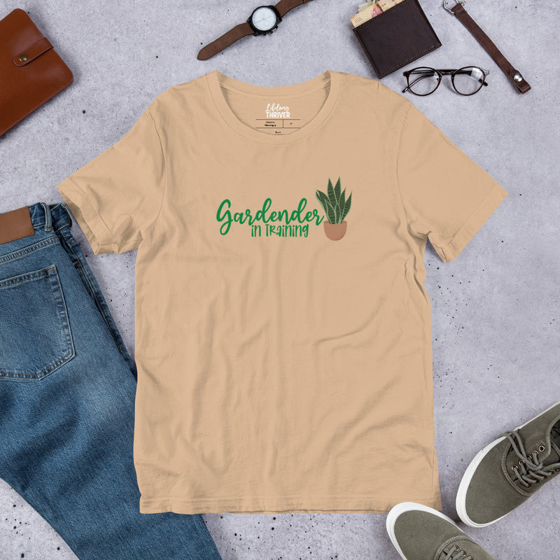 Gardener in Training Unisex T-shirt